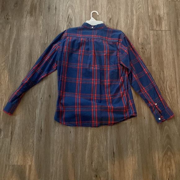 Old Navy Slim Fit Coupe Etroite Shirt Mens Size Medium Long Sleeve Button Down - Picture 2 of 3